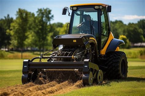 using mini skid steer to remove grass|Turf Cutter .